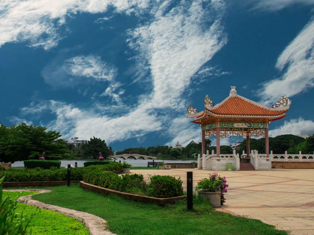 chinese temple travel trip tourism prosperity blue sky clous white background wallpaper beijing chin